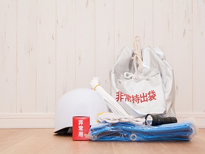 防災備品イメージ｜ザ・パークハウス花小金井ガーデン